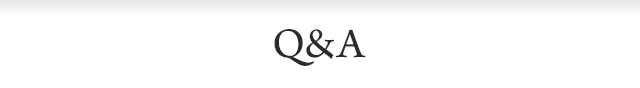  » Q&A