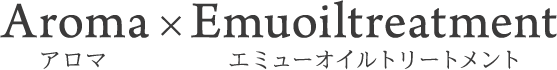 アロマ x エミューオイルトリートメント